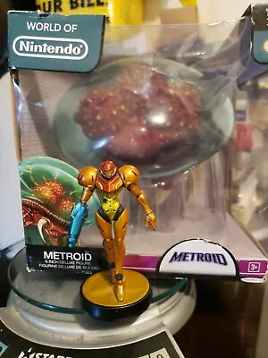 World Nintendo 6  Deluxe Metroid Action Figure Series 1-2 Jakks Box Wear+ Amiibo • $83.40