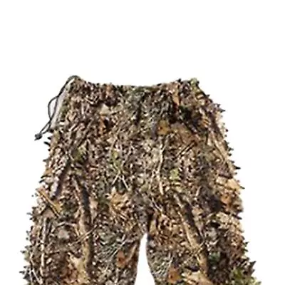 3D Leaf Camo Ghillie Suit Hunting Training Sniper Tactical Camouflage Clothes • £15.26