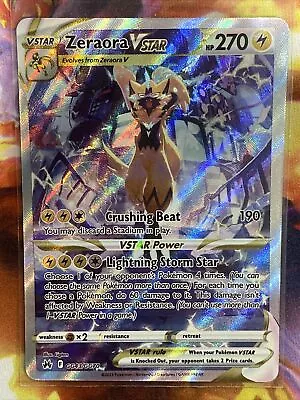 Zeraora VSTAR | GG43/GG70 | Crown Zenith - Galarian Gallery | MINT • $17.95