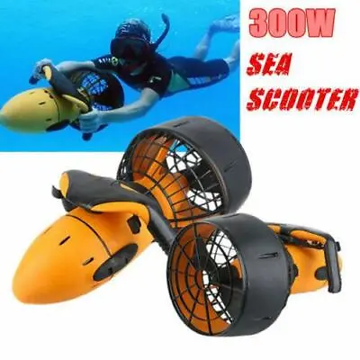 300W Electric Sea Scooter Dual Speed Underwater Propeller Diving Pool Scooter • $349.20