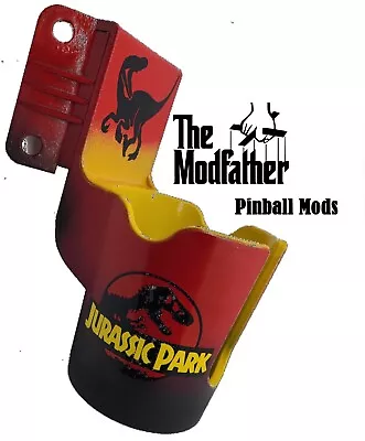 Jurassic Park Pinball Pincup Mod Red • $58