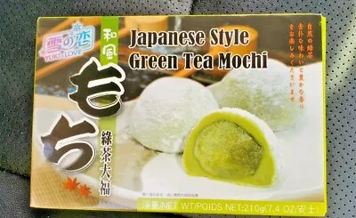 Yuki & Love Japanese Style Green Tea Mochi • $17