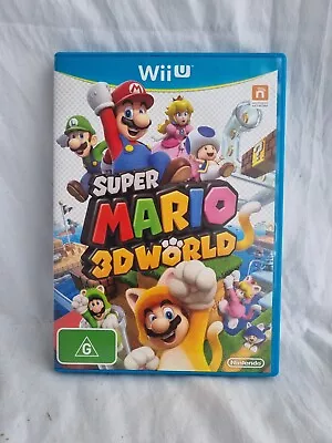 Super Mario 3D World - Nintendo Wii U Game PAL AL + Free Postage  • $19.95
