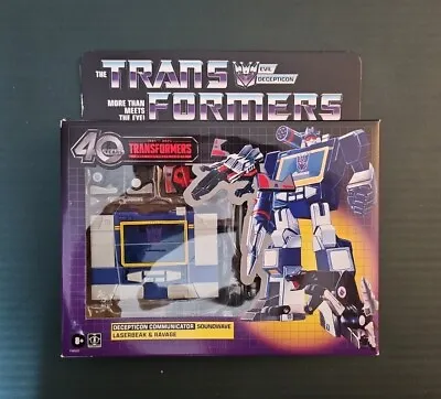NEW Transformers 40th Anniversary Retro Classic Soundwave G1 Laserbeak Ravage  • $79.99