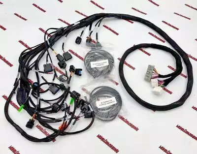 K20 K24 K-Series MESH Tucked Engine Harness Charge Harness Kit Integra CRX EK EG • $337.20