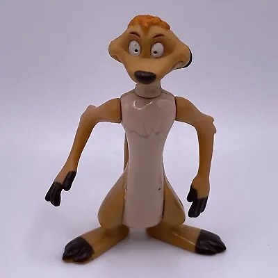 Burger King Disney Poseable Lion King TIMON 1996 PVC MEERKAT Toy Figure 3 INCH  • $4.99