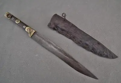 Antique Mongolian Tatar Dagger Knife 19th Century Mongolia • $300