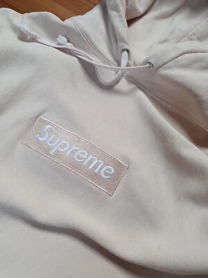 $210.50 • Buy Supreme Box Logo Hoodie PEACH FW16 Size L