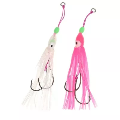 Glowing Eyes Glittery Appeal 612cm Muppets For Sea Fishing Pack Of 2 Lure Bait • $6.35