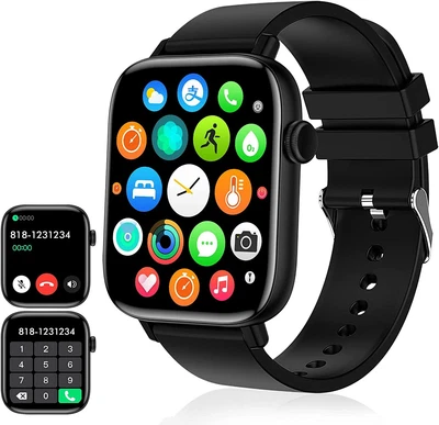 $55.99 • Buy Smart Watch For Men Women With Bluetooth Call, 1.9  Touch Display Screen Sports