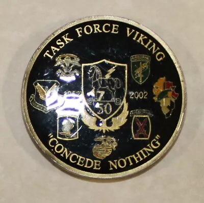 10th SFGA Combined Joint Special Operations CJSO-TF Viking Army Challenge Coin • $795