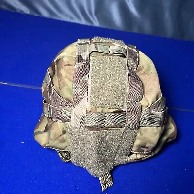 NEW BRITISH ARMY ISSUE VIRTUS MTP CAMO HELMET COVER MILITARY SIZE Medium • £14.95