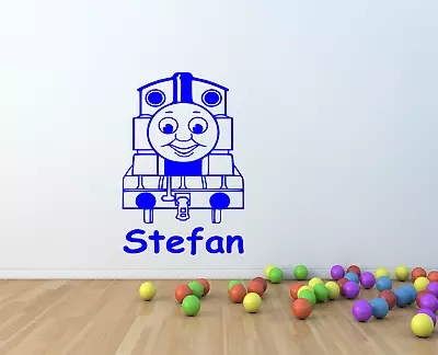 £11.99 • Buy Personalised Thomas Tank Train - Vinyl Wall Art Sticker (tt1)