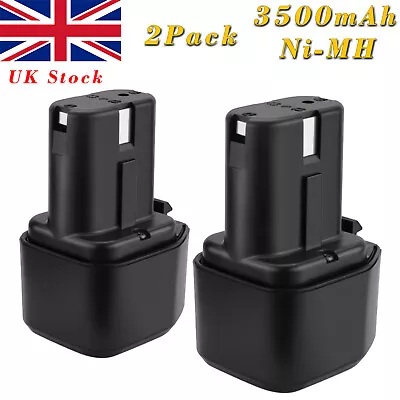 2X 7.2V 3.5AH Ni-MH Battery For Hitachi Nail Gun EB7 NR90GC EB7S EB712S EB714S  • £34.95