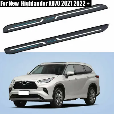 Running Board Fits For Kluger Highlander XU70 2020-2023 Side Step Nerf Bar 2PCS • $524.38