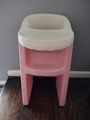 Vintage Little Tikes Child Size Baby Doll High Chair 24 Inch Pretend Play • $109.99