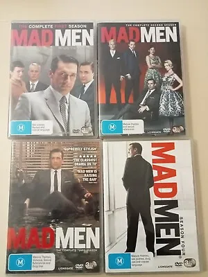 Mad Men Seasons 1-4. Free Domestic Shipping  • $18.07