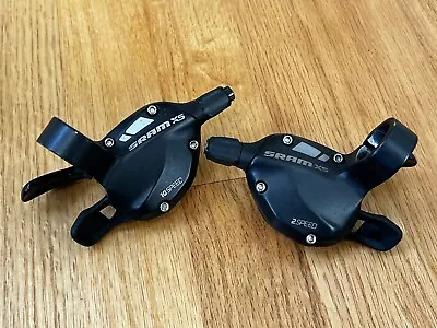 SRAM X5 Trigger Shifters 2 X 10 Speed Set Left And Right MTB • $34