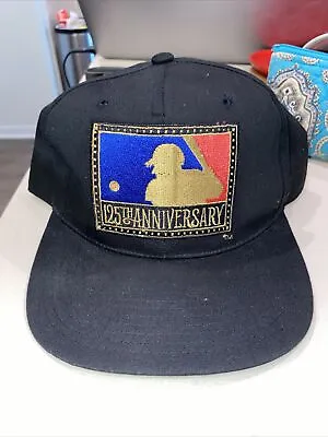 Vintage Starter 125th Anniversary MLB Snapback Hat Collectors Cap Very Light Use • $34.97