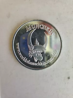 SJG Munchkin Coin 2011 Munchkin One Silver Piece Fairy Dust 10d9 • $24.99