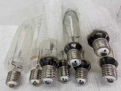 Lot Of (8) 6 OptiLUME HPS 1000W U Lamp ET25 & 2 Hortilux Super HPS LU 1000B • $297