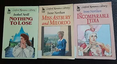 Linford Romance Library Large Print TPB Lot Of 3 Irene Northan Isobel Neill • $18.99
