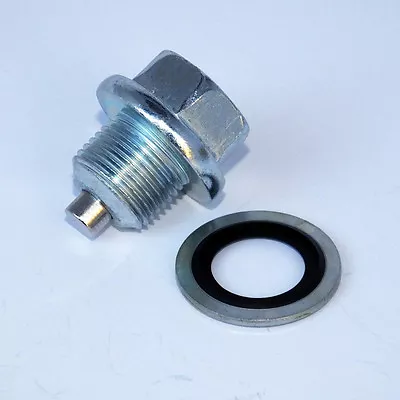 Magnetic Drain Plug - Oil Sump - M16.4 X 1.33 16.4mm X 1.33 M16.4-1.33 (PSR0302) • $12.95