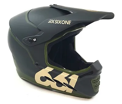 SixSixOne Reset MIPS Full Face MTB Helmet - Deep Forest Green - Size Medium • $76.13