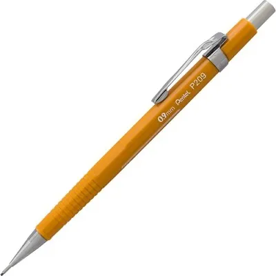 Pentel Sharp Automatic Drafting Pencil 0.9mm Yellow PENP209G 1pk • $8.99