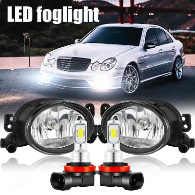 Fog Light Driving Lamp LH RH + Bulbs For Benz W204 W211 W219 W164 C300 ML320 SU • $128.99