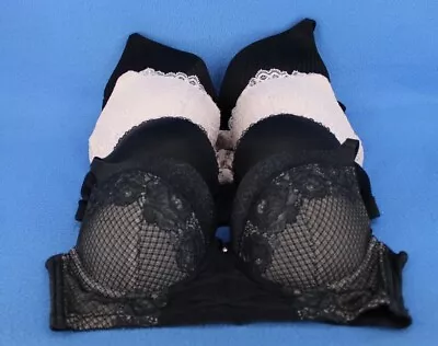 INC Ambrielle Auden & More Thick Padded Push Up Bra Bundle Lot Size 36C #C4853 • $14.99