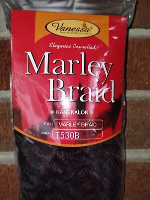 Vanessa Kanekalon Marley Braid Hair | Color: T530B • $7.99