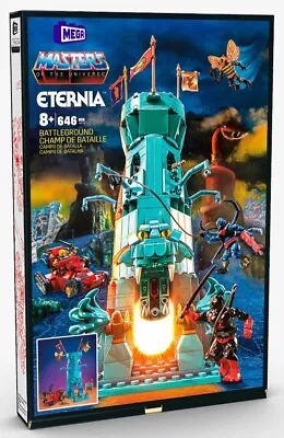 NEW Mega Construx ETERNIA BATTLEGROUND Masters Of The Universe MOTU 2023 (lego) • $109.95