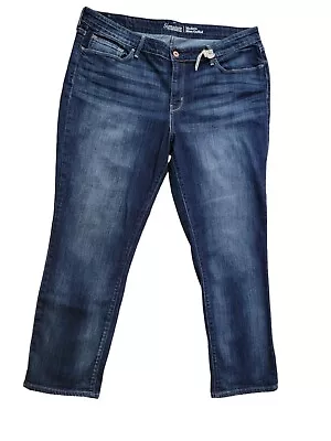 Levi Strauss Signature Modern Slim Cuffed Jeans Fits Size Size-35/L • $24