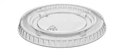 2oz PET Plastic Portion Cup Lids - 2500 Ct PCL200 • $37.10