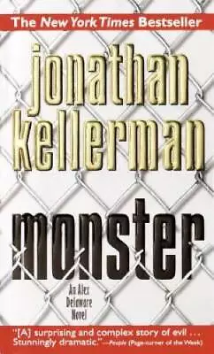 Monster - Paperback By Jonathan Kellerman - GOOD • $4.39