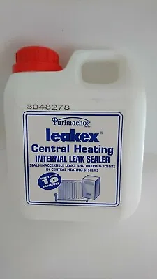 1 LTR TUB Purimachos Leakex Central Heating & Radiator Internal Leak Sealer  • £9.99