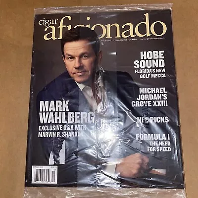 $4.27 • Buy CIGAR AFICIONADO Magazine September October 2023 MARK WAHLBERG Cover SEALED NEW