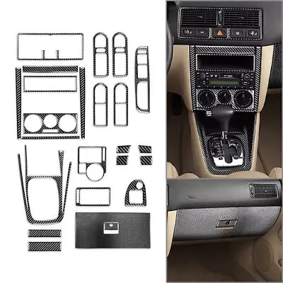 Full Set Interior Decoration Cover Trim For VW Golf MK4 Jetta Bora R32 GTI 99-04 • $115.24