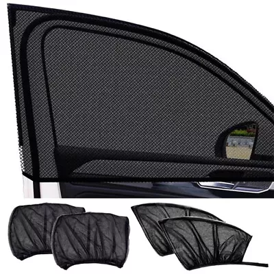 4x Car Side Window Sun Shade Cover Visor Mesh Shield Block Mesh • $12.69