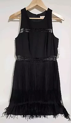 Aidan Mattox Black Long Dress Evening Formal Size 12 NWT • $99.99