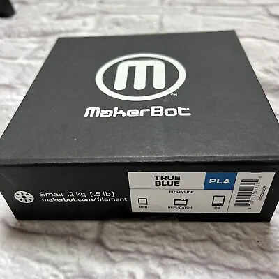 MakerBot Filament Spool MP05796   .5lb True Blue NEW In Box • $11.50