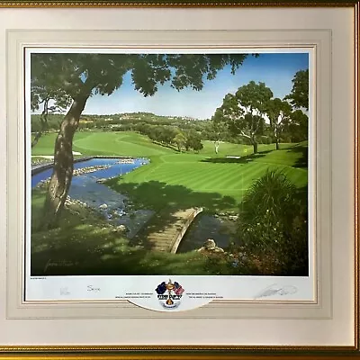 £1050 • Buy Grahame Baxter 1997 Valderrama Limited Edition Print Signed Seve Ballesteros