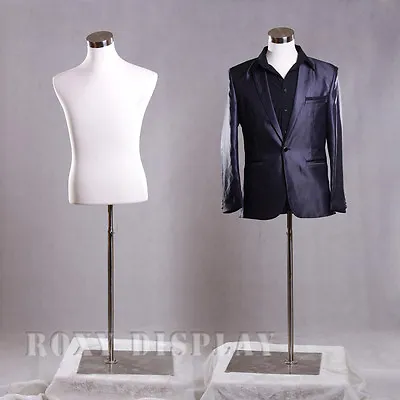 Male Mannequin Manequin Manikin Dress Body Form #JF-33M01+BS-05 • $89