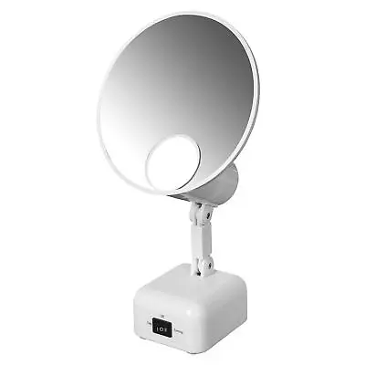 15X Lighted Magnifying Mirror Folding Makeup Mirror With 2 Light Modes 6 1/2  • $69.99