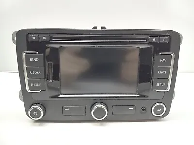 VW Volkswagen RNS315 RNS-315 GPS Navigation Sat Radio CD Display 1K0035274D OEM • $99.99