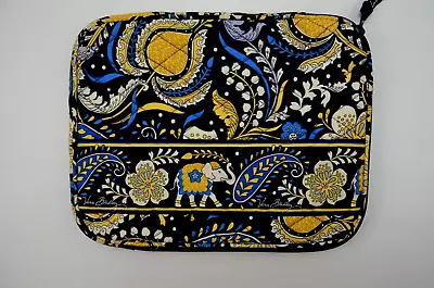 VERA BRADLEY Ellie Blue 10   X  8   Zip Around Quilted Tablet Travel Case • $17.99