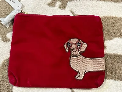 Sausage Dog / Dachshund Dazzle Dog Pouch Bag New Gift • £15