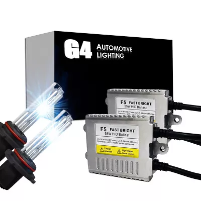 G4 AUTOMOTIVE H7 Premium HID XENON Kit AC 55W High Power Headlight All Color • $47.99