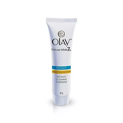 Olay Natural White Light Instant Glowing Fairness Skin Cream 20gm Free Shipping • $19.54